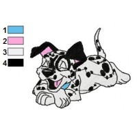 Dalmations Embroidery Design 5